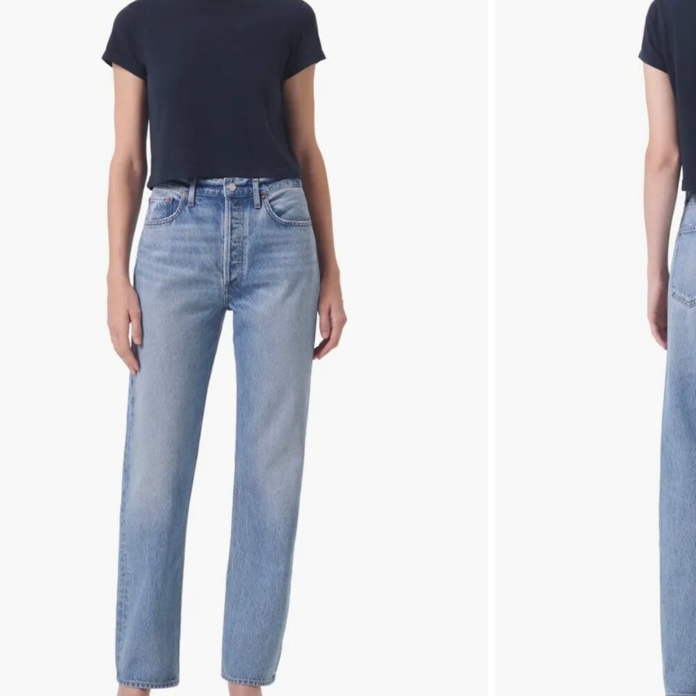 Agolde 90s Pinch Waist High Waist Straight Leg Jeans